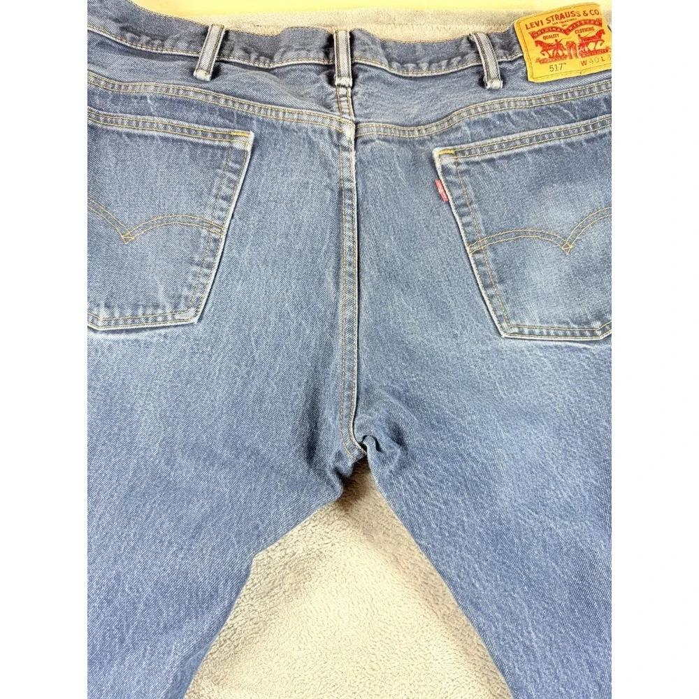 Levi's 517 Bootcut Jeans Mens Tag‎ 40x32 Actual 40x29 Faded